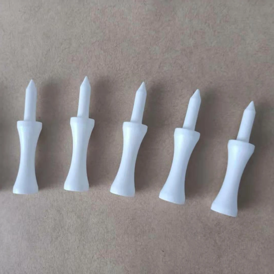 
Global sales various size biodegradable golf tees step graduated castle tee 