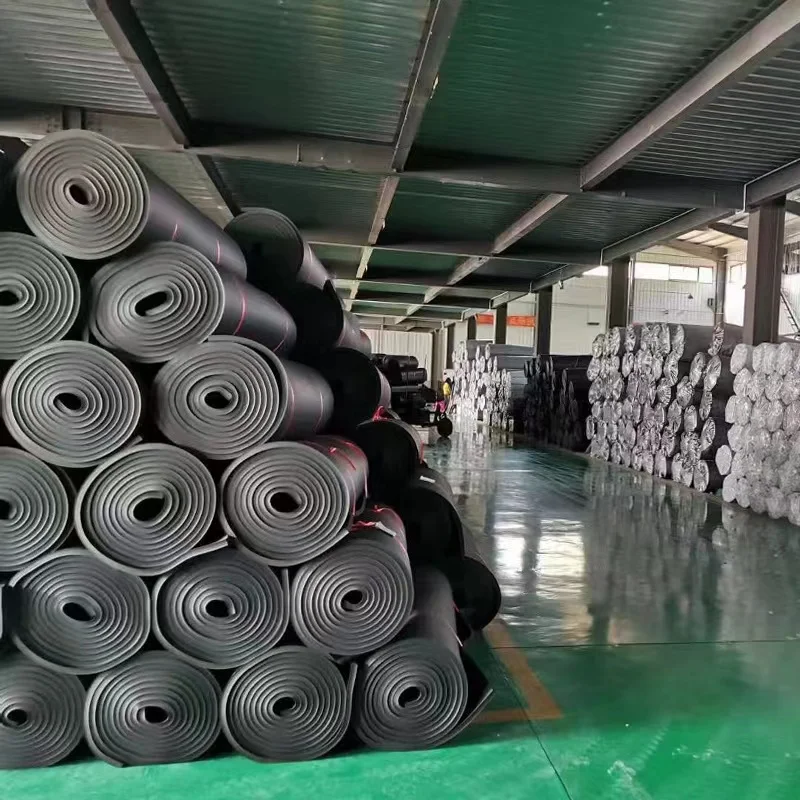 Fire Retardant Elastomeric Soundproof Thermal Insulation Rubber Foam NBR/PVC Roll Sheet