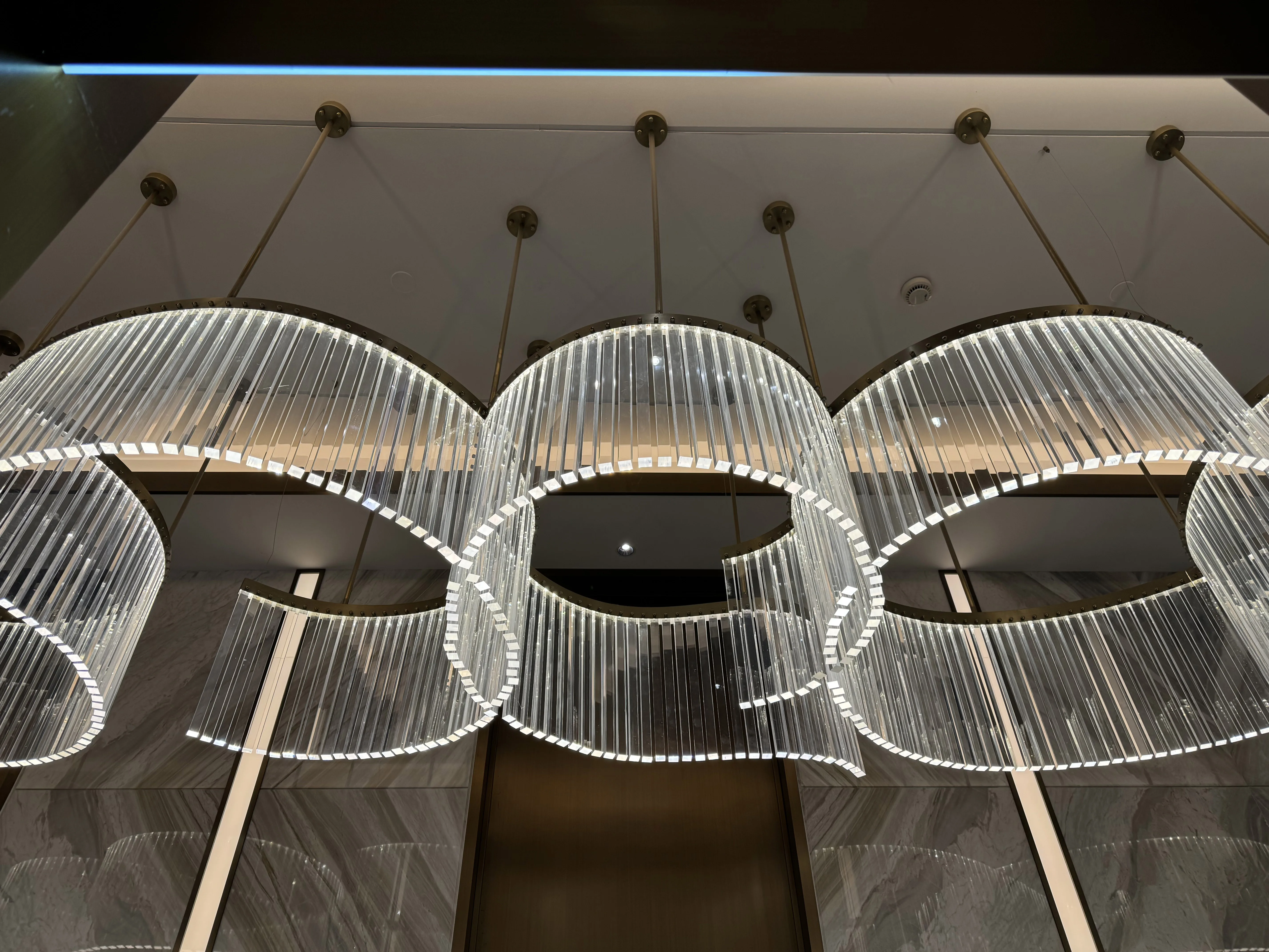 modern luxury chandelier for high ceilings large staircase hotel wedding decoration lighting chandeliers pendant lights