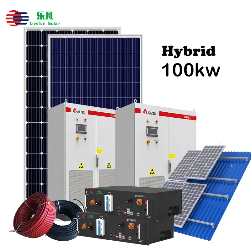 Diesel Generator DG Dry connection SCU Hybrid Energy Solution 500kwh Battery Storage System with Backup 100kw 200kw 500kw