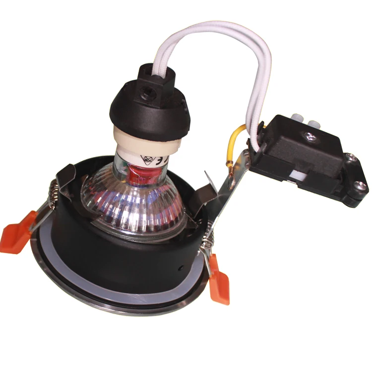 
IP65 waterproof recessed Die casting GU10 50w Shower downlight 