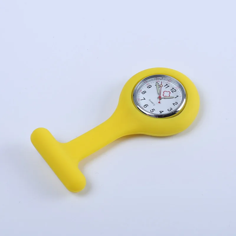 Hot sale portable waterproof silicone nurse watch gift epidemic prevention