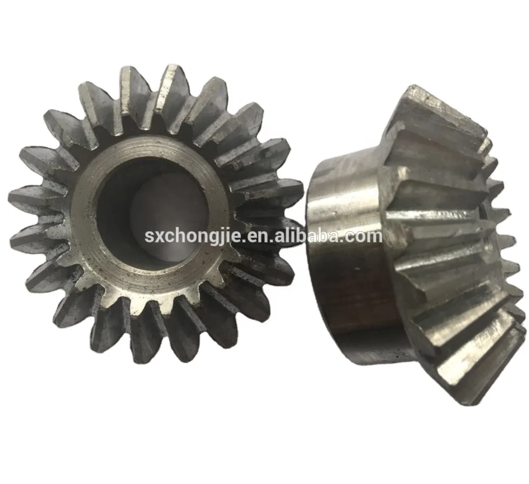 Factory price custom steel spline helical straight teeth new straight spiral bevel gears