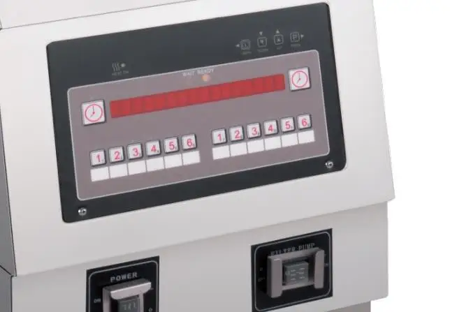 40L deep fryer chicken french fries onion ring fish and chips electric open fryer two baskets