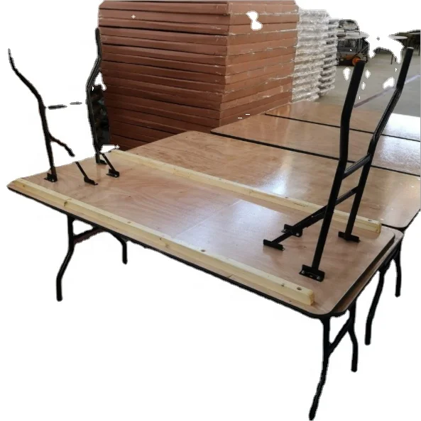 wood ROUND foldable folding banquet EVENT PARTY WEDDING table  BULK ZDLH TOOLS factory manufacturer wholesale