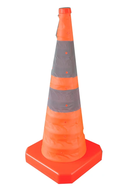 45cm Retractable Foldable Road Traffic Collapsible Safety Traffic Reflective Cone