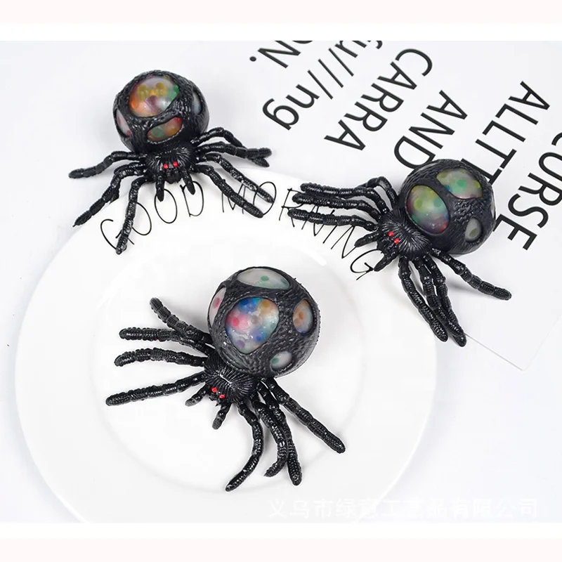 Magic TPR  Anti Stress Spider Squeeze Ball SquishToys For Kids