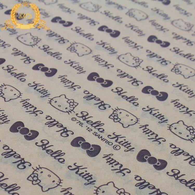 Recyclable 40gsm printed parchment baking paper roll