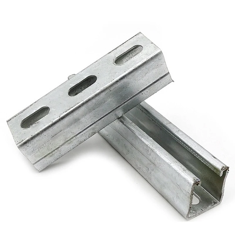 strut channel galvanized  sales competitive price c type strut channel galvanized 20 x 10 slotted u strut channel