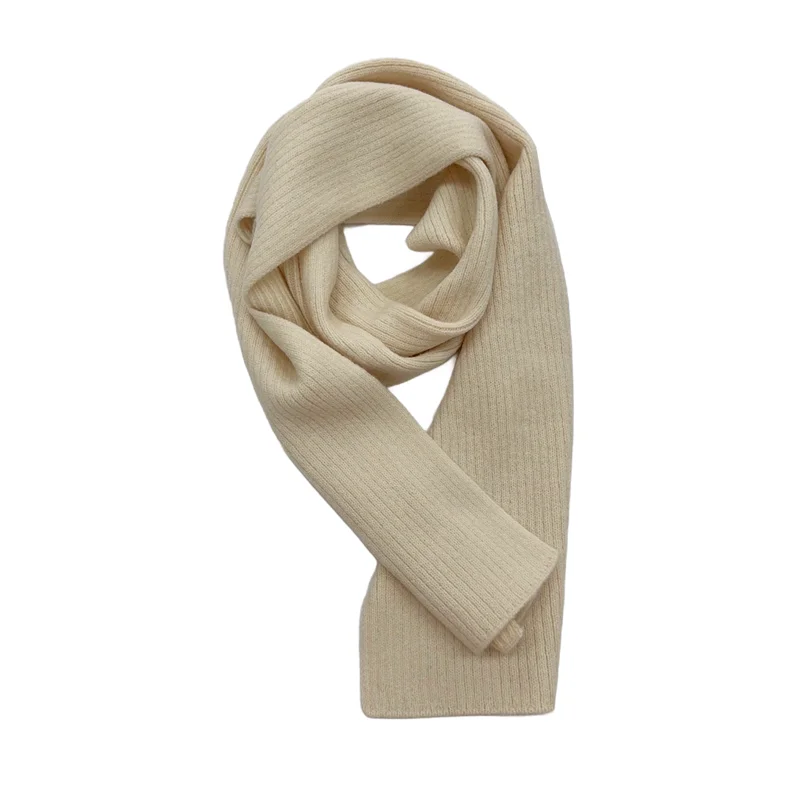 Умелый вязаный шарф в стиле унисекс мягкий легкий