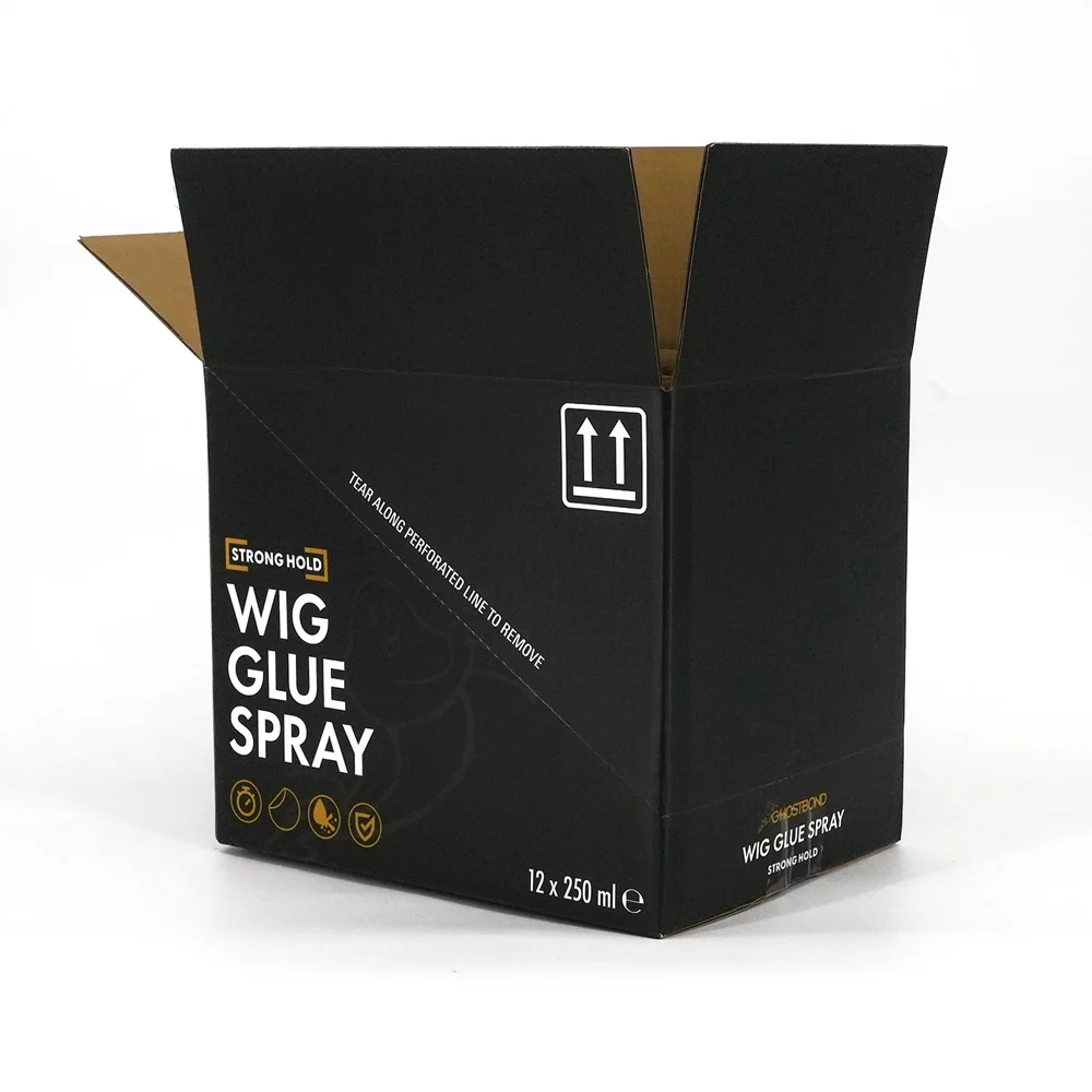 Factory Supply Foldable Corrugated Carton Strong Transport Shipping Boxes Craft Cardboard