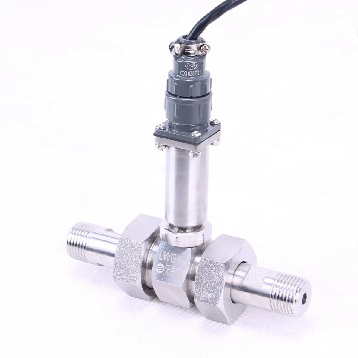 Good accuracy and high pressure stainless steel DN40 flow meter turbine 4-20ma thread type turbine flow meter