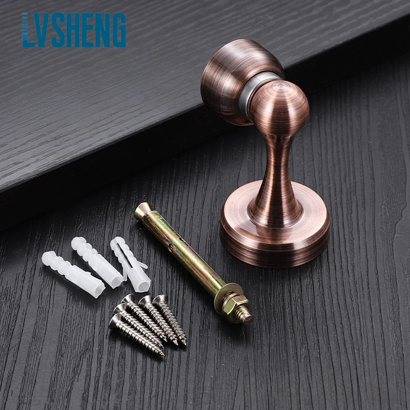 China factory Magnetic Door Stopper Supplier Stainless Steel 201 Heavy Duty Door Holder for wooden door