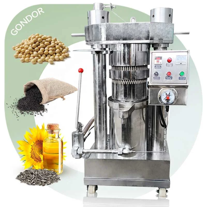 Hydraulique Presse Huile a Mangue Cocoa Bean Extract Olive Hydraulic Cold Press Oil Extractor Extruder Machine