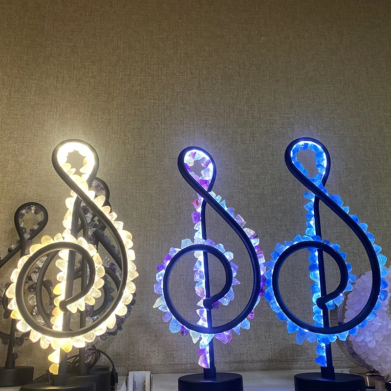 New Arrival crystal chandelier Healing Stones Crystal Citrine Lamp For crystal crafts home decoration