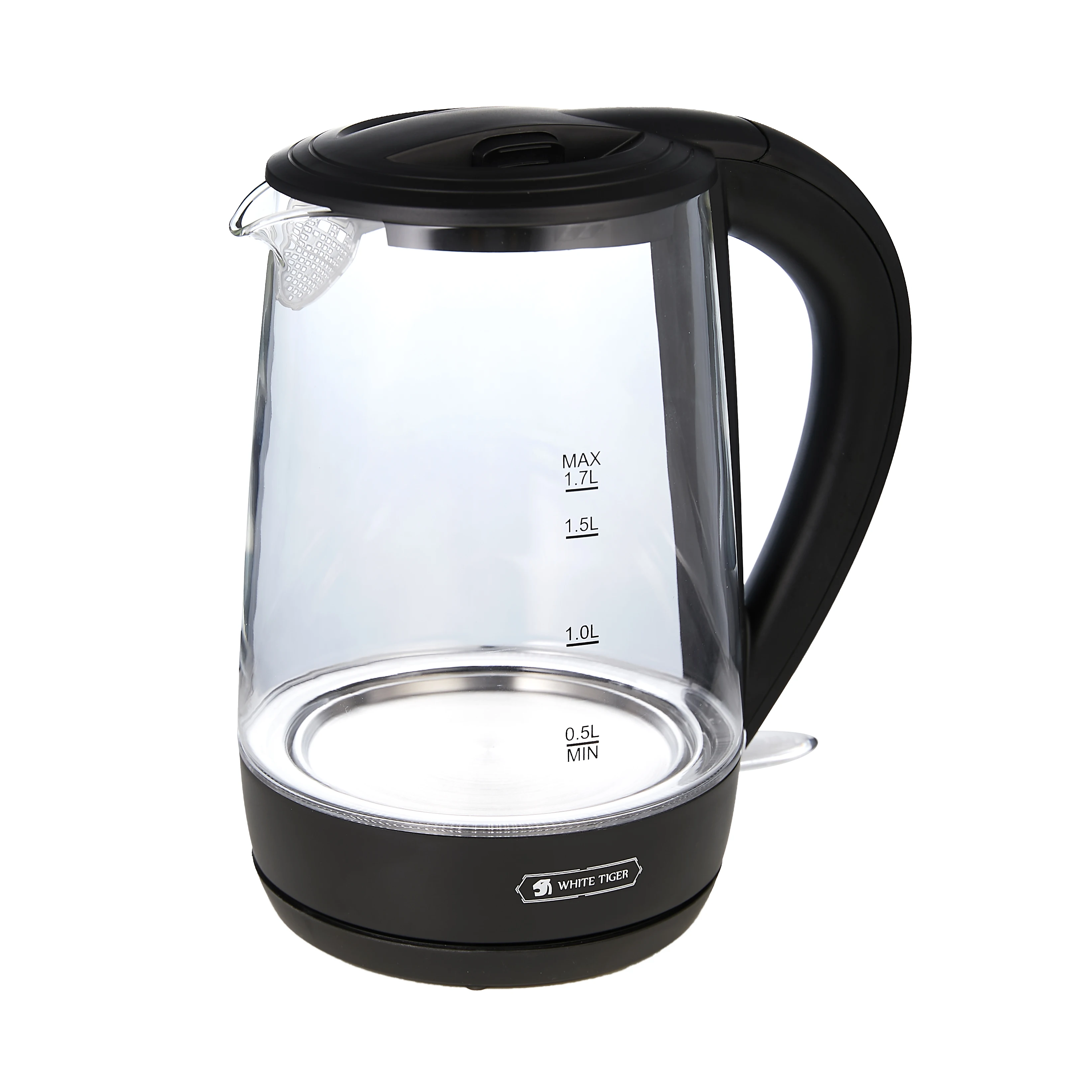 
Household Appliances Electric Water Kettle Food Grade Stainless Steel Glass Kettle Water Boiler Fast Heating 