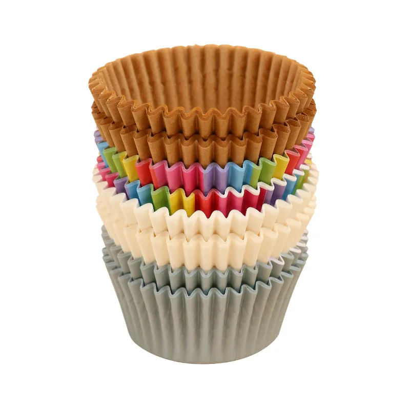 Wholesale Celebration Gift Greaseproof Paper Baking Cake Cups Muffin Cup Disposable Cupcake
