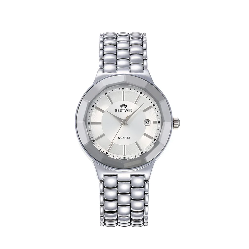 BESTWIN 922 fashion men quartz watch luxury wrist watch fashion waterproof business sport watches stainless steel