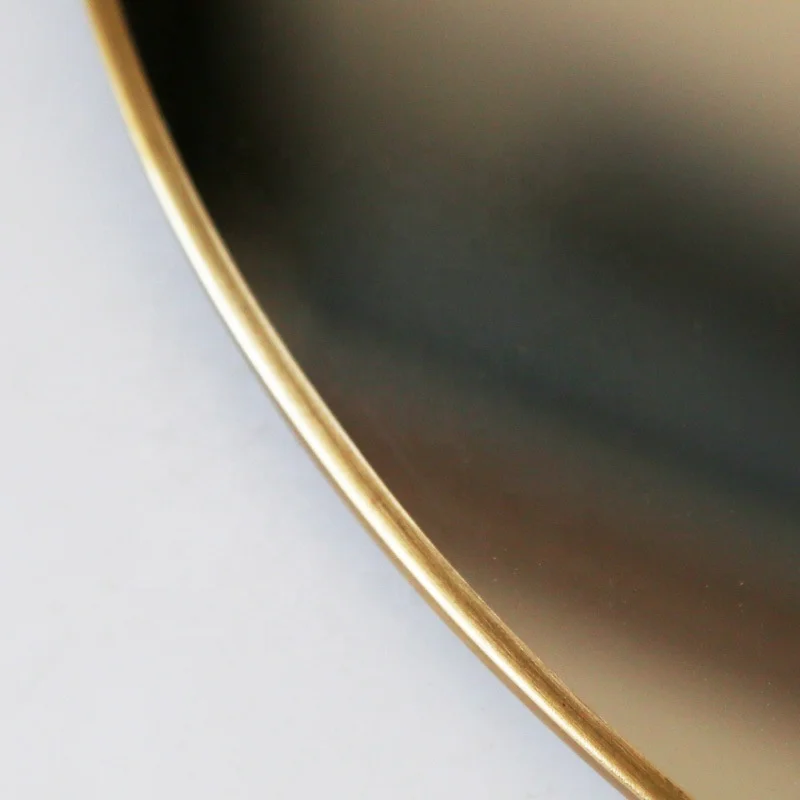 Modern Minimalist Creative Irregular Shaped Metal Frame Decorative Wall Mirror Full Length Dressing Wall Hanging Mirror