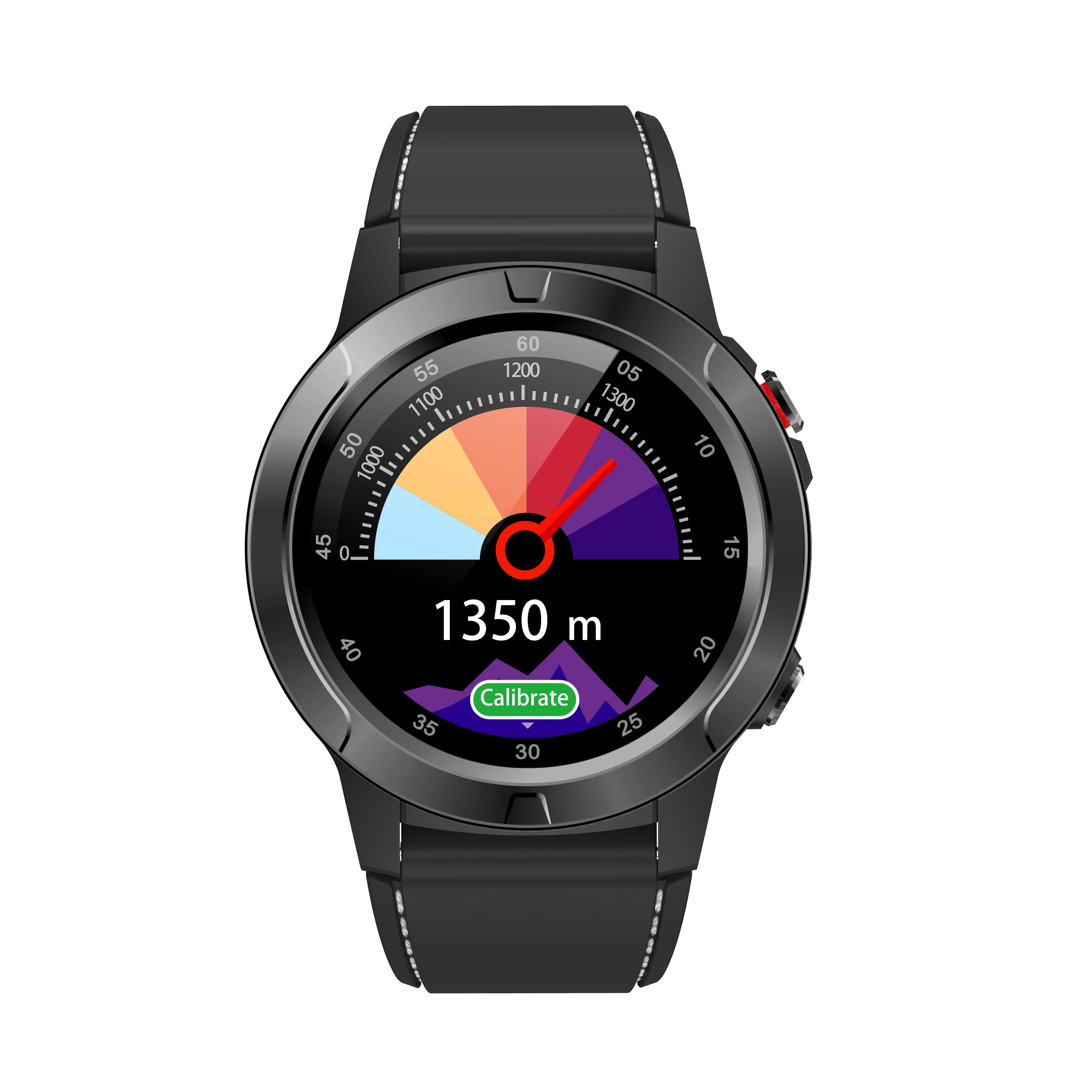 Adult 1.3-inch full-touch large screen smartwatch GPS precise positioning heart rate monitoring outdoor sports watch