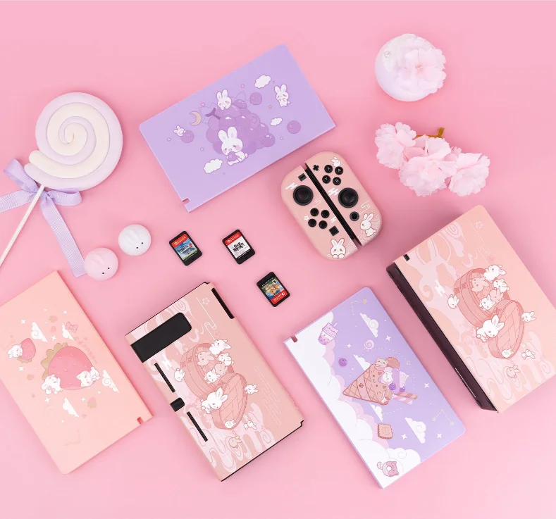 Hard Case TV Dock Charging Station Cover Stand Charger Protective Shell for Nintendo Switch NS Console Crystal Protector Skin