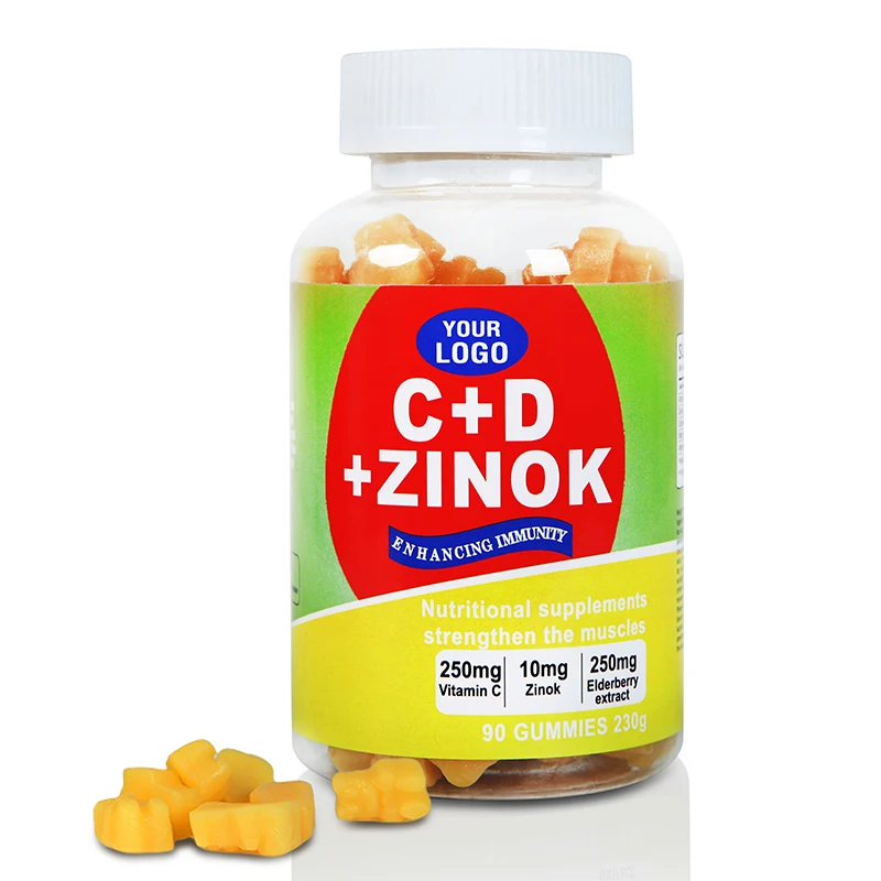 OEM Vitamins Gelatin Gummy Digestion Immune Enhance Promote Metabolism Probiotic Gummies