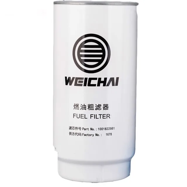 
Original China Sinotruk Howo Shacman heavy truck spare parts Engine parts VG14080740A Fuel filter assembly 