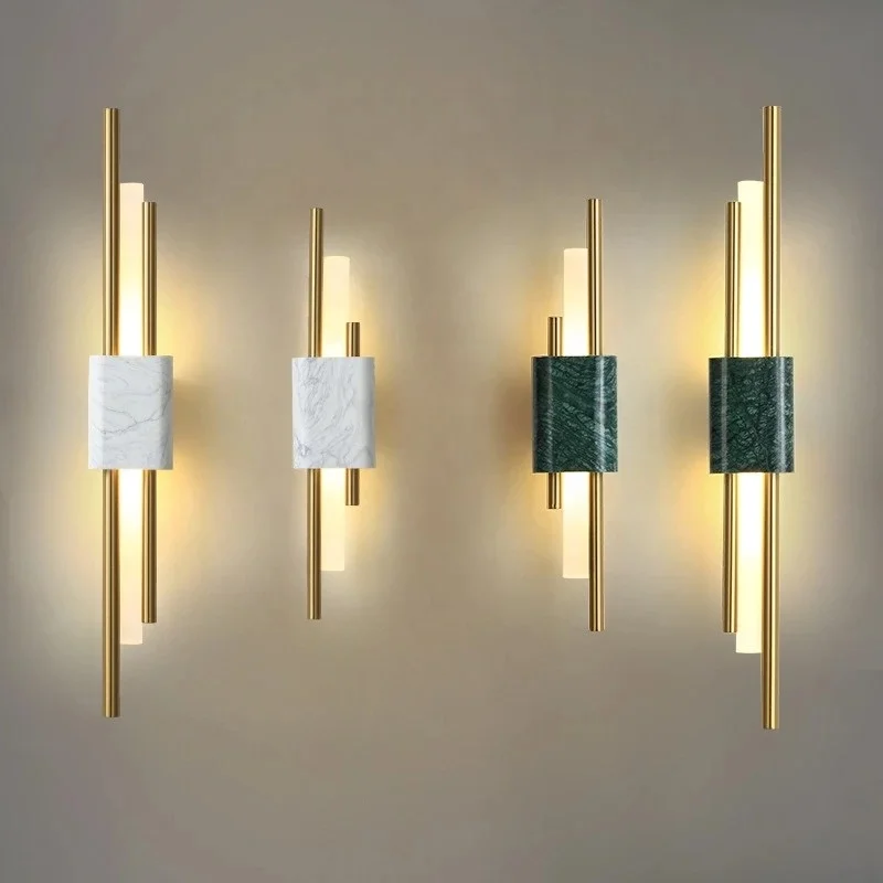 Modern Minimalist LED Wall Lamp Nordic Wall Lamp Lighting Fixture Bedroom Bedside Kitchen Interior Decoration Minimalist Lamp