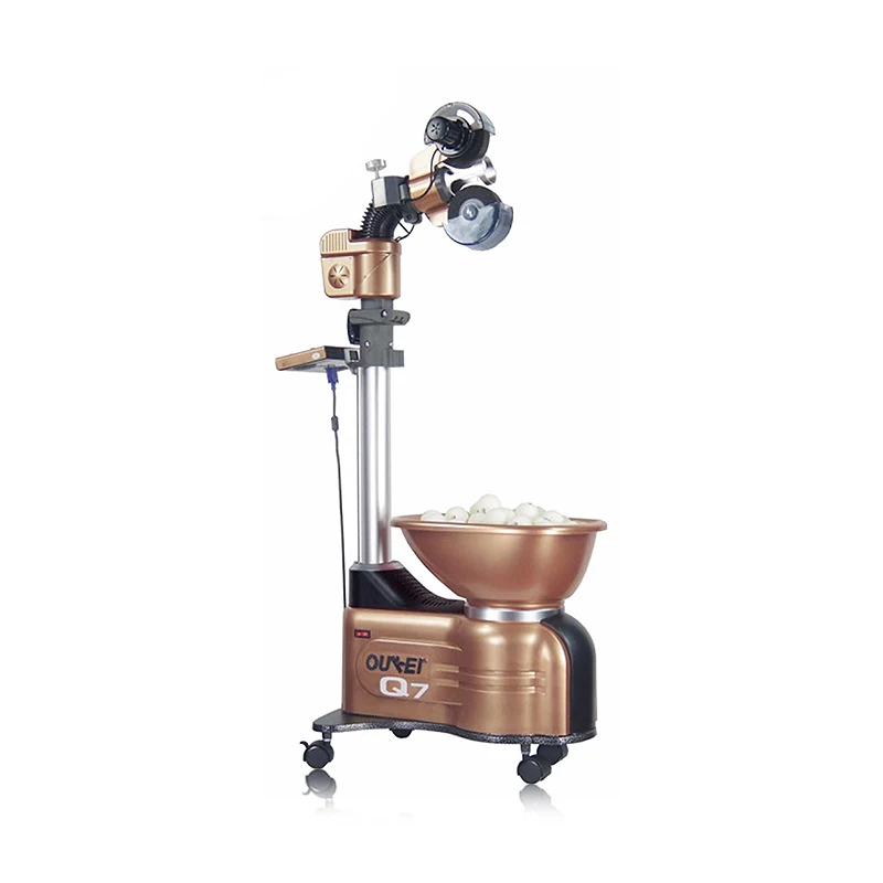 Pingpong Robot 9 spin Auto Ball Collection Net Table Tennis Robot For Training