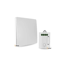 Newest 433MHz Wireless WiFi Kinetic Switch 3 Gang Self Powered Wall Switch