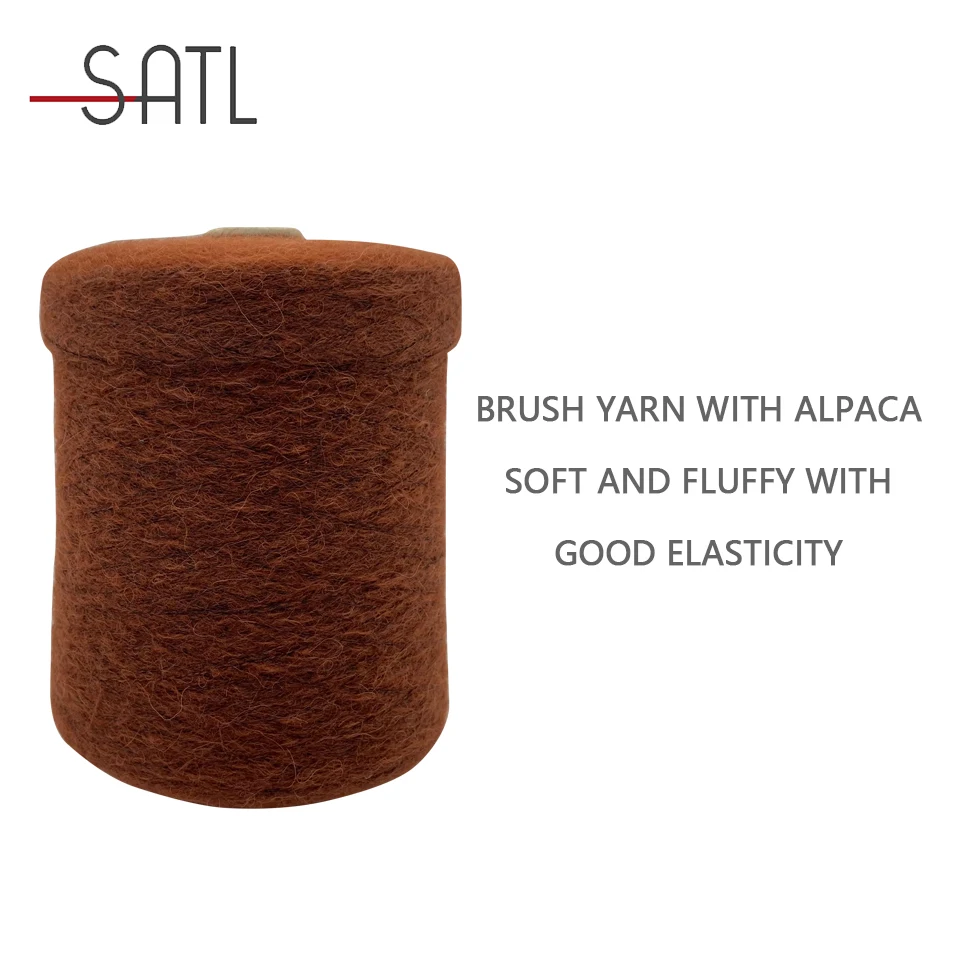 Big Sale High Quality Spinning 1/13nm 36% Recycle Polyester 23% Acrylic 20% Alpaca 15% Wool 6% Spandex Yarn For Sweater