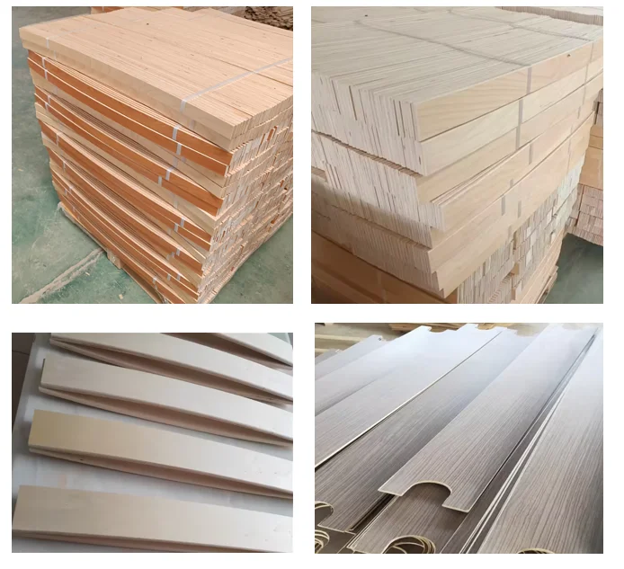 European style wooden bed frame queen wooden bed slat bedroom bed frame