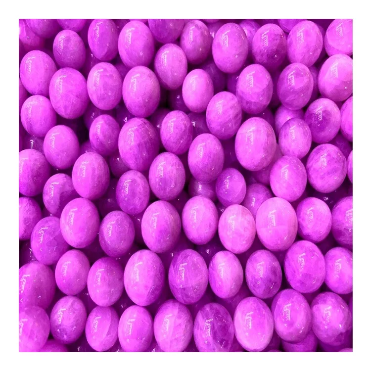 Wholesale Kunzite stone tumble Purple spodumene stones gravel