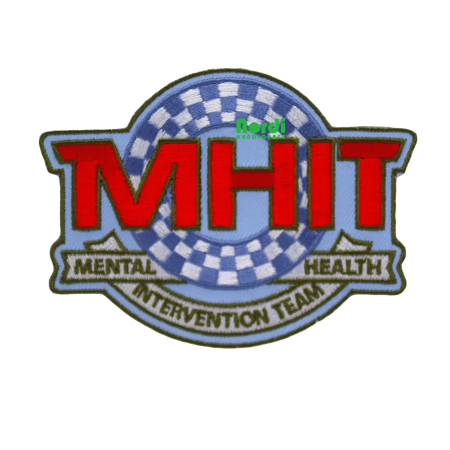 Fancy design embroidery patch, custom sew-on patch,iron-on patch with your own logo