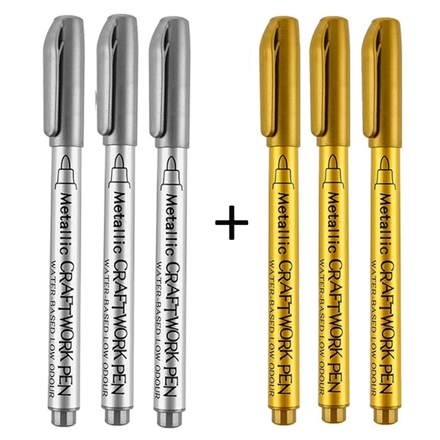 Waterproof  Craftwork resin mold pen art  Permanent Paint Marker Pens