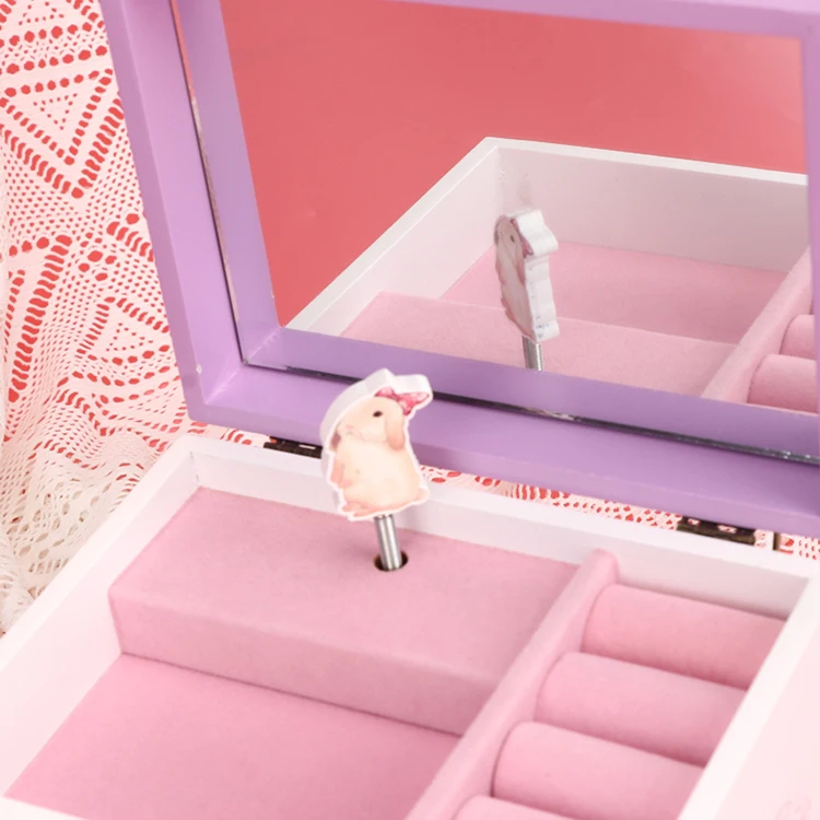 
Outstanding High Quality 2 Drawer Acessories Wood Jewelry Box Music Box 