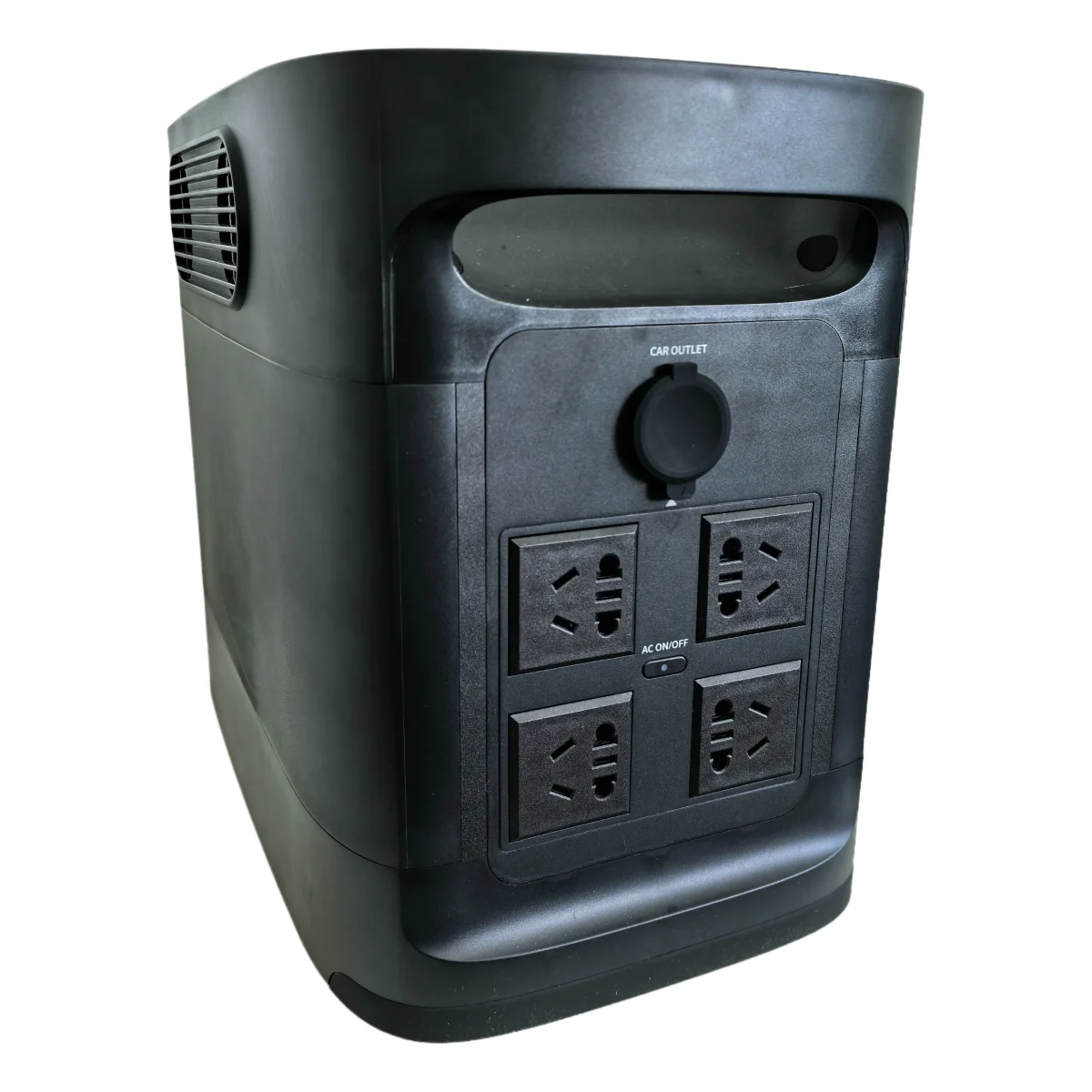 Portable 2200W bidirectional energy storage power supply for outdoor camping charging