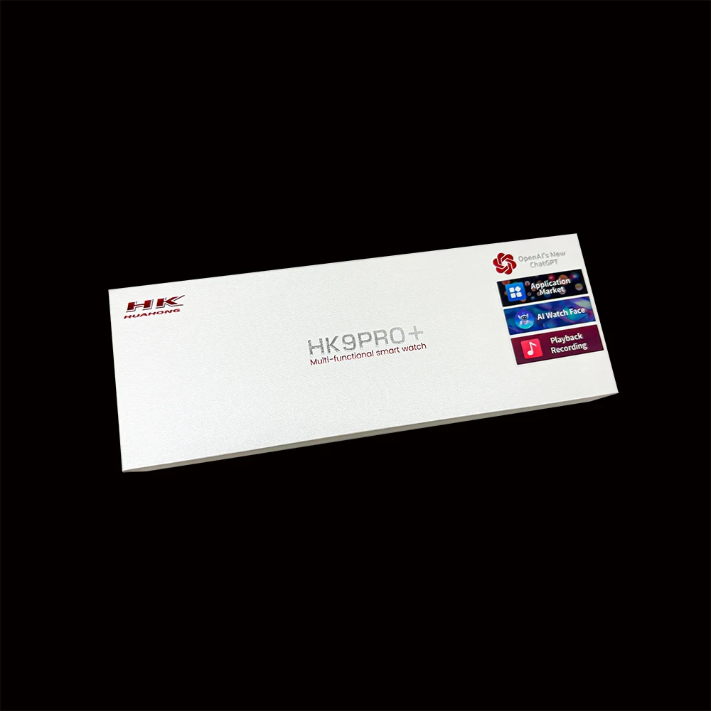 High Quality 2.02 Inch AMOLED Screen SmartWatch HK9 Pro + Plus Local Music 1 GB Memory Sleep Monitoring Smart Watch