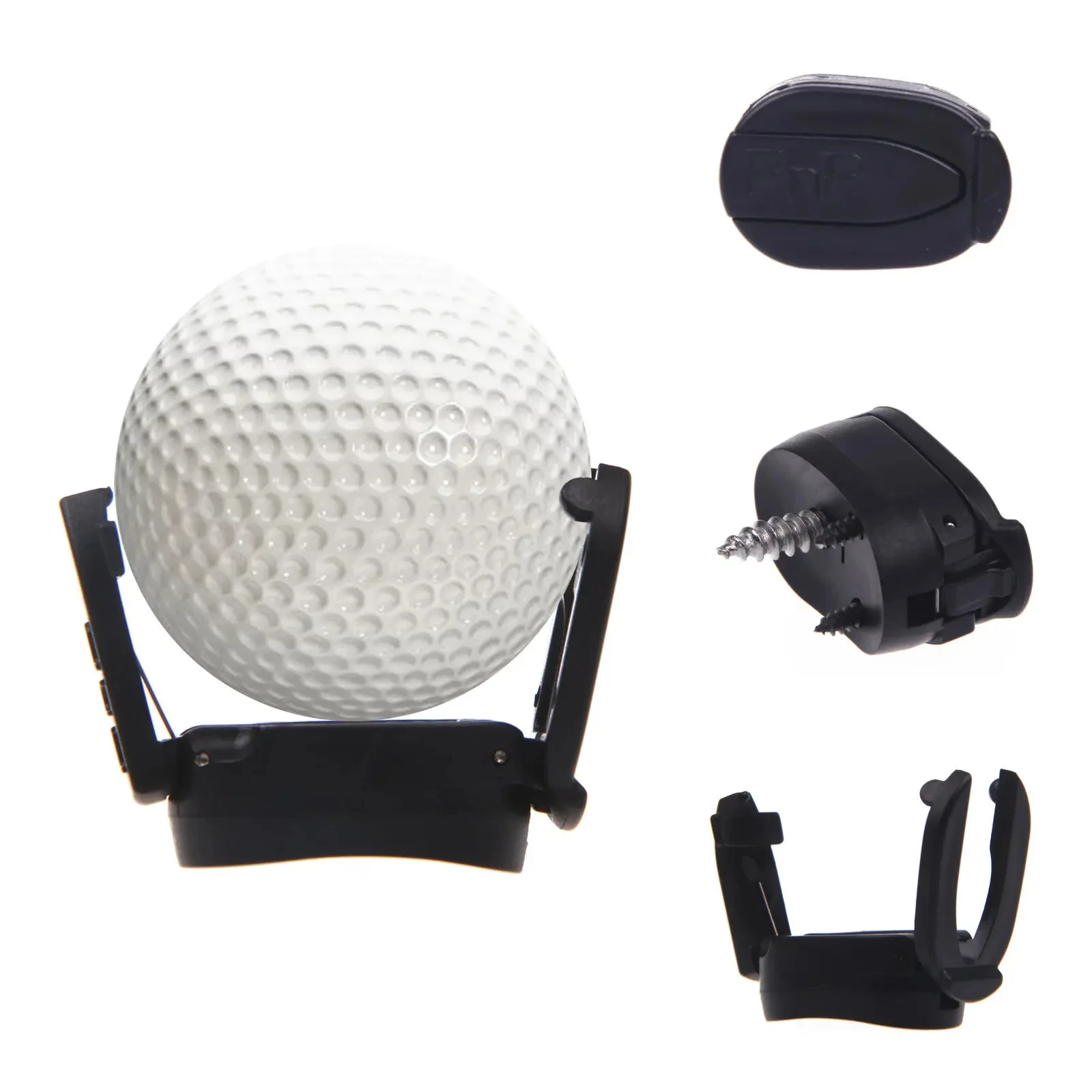 Golf ball retriever logo custom acceptable golf ball mini collector portable putter golf ball pick up tool accessories