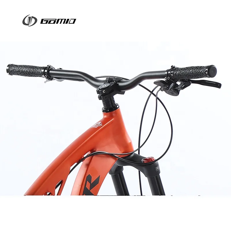 GOMID trail bisiklet full suspension Mountain Bike SHIMANO gear cycle soft tail mountainbike thru axle bicicletas custom Bicycle