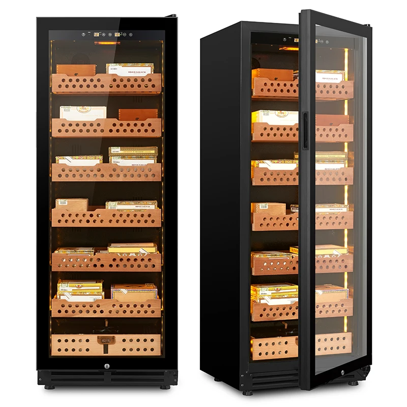 JiuFu new air cigar humidor cabinet modern thermoelectric humidor temperature controlled cigar humidor