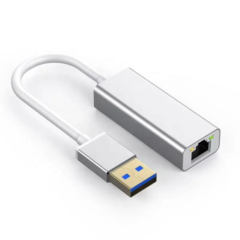 USB 3 0 алюминиевый гигабитный Ethernet-адаптер с поддержкой 10/100 / 1000 Мбит/с Ethernet для MacBook Mac Pro/Mini iMac