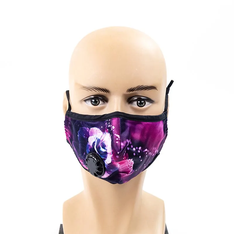 cotton winter reusable washable face mask PM 2.5 dust mask anti dust cotton mask