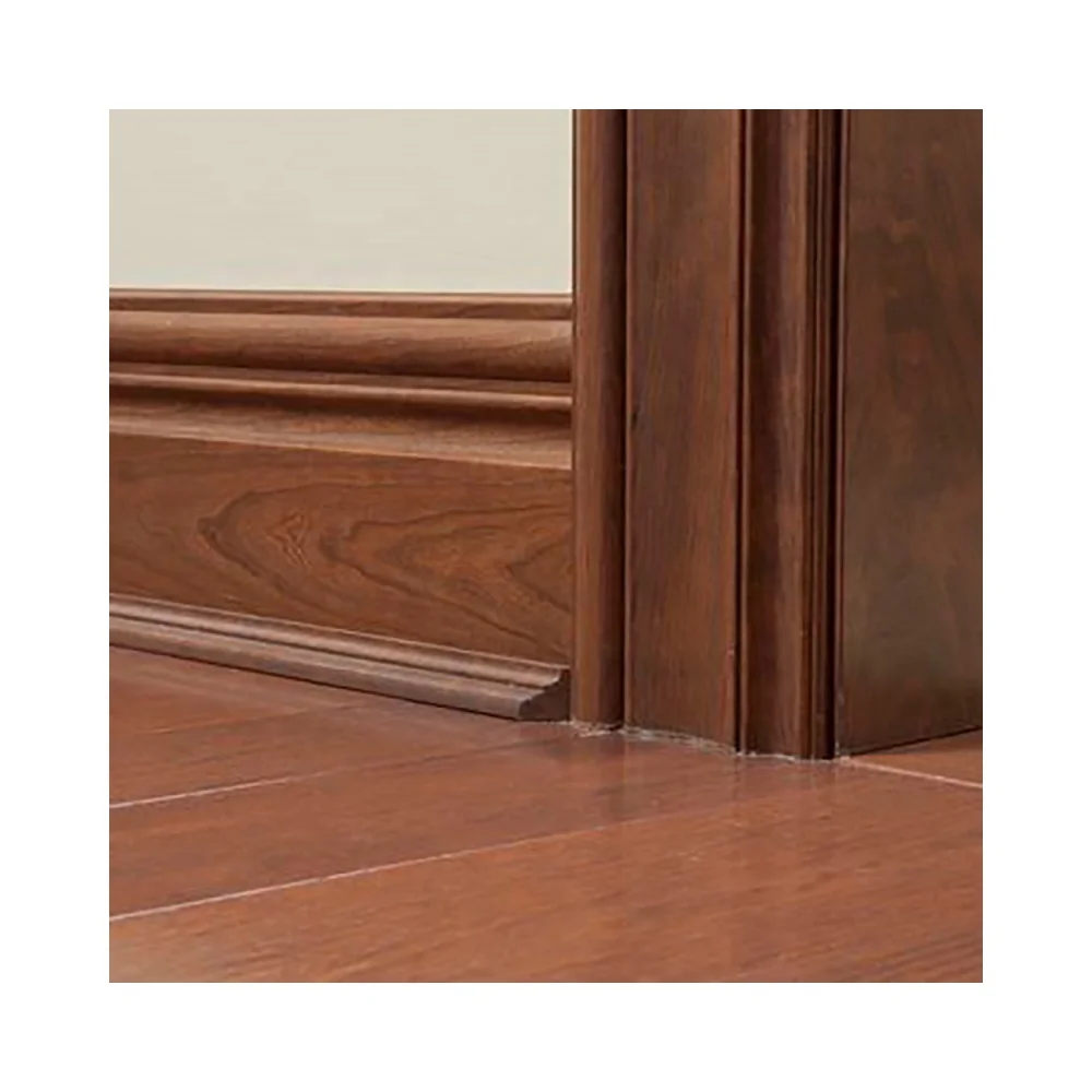 Modern White Primed Wooden Skirting Board MDF Baseboard