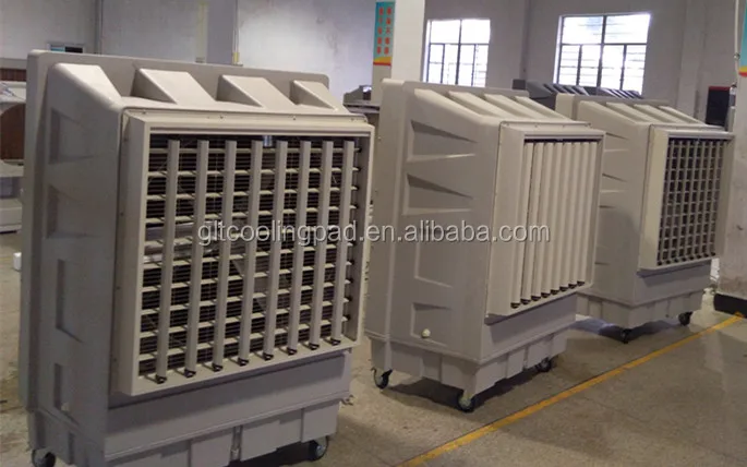 portable evaporative air cooler 18000CBM water cooling for indoor and outdoor industry air cooling fan