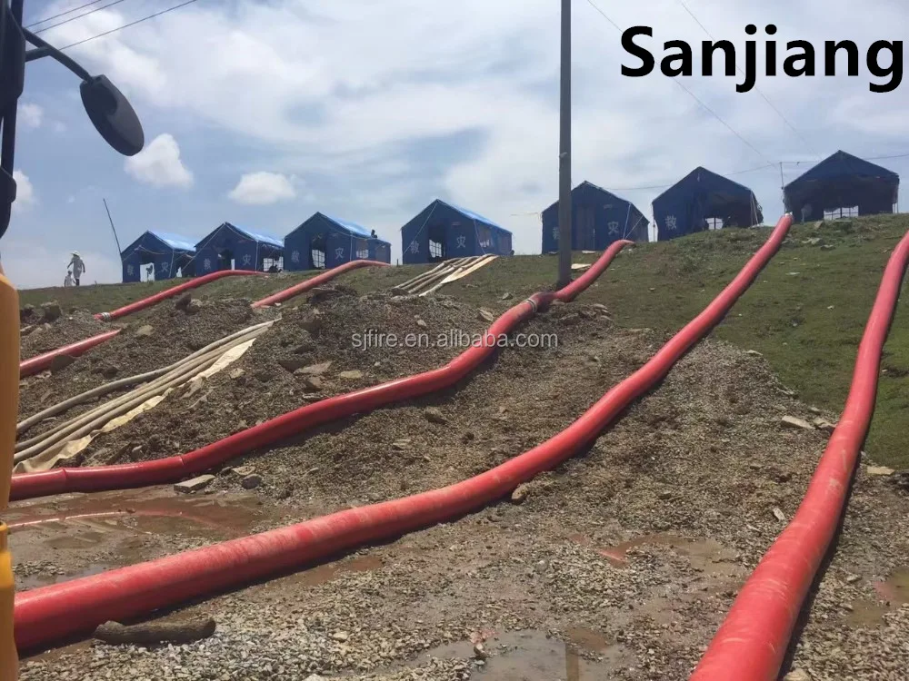 Agricultural irrigation tpu layflat hose