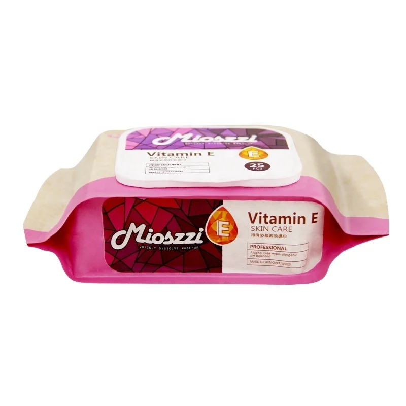 
Custom Makeup Remover Wipes For Sale Bamboo Vitamin E Moisturizing Skin Care Makeup Remover Wipes 