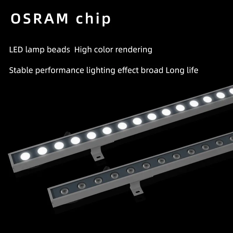 Ip65 Rgb Wall Washer Light Outdoor Wall washer Led Lighting Waterproof 18W 24W 36W Wall Washer Light Led