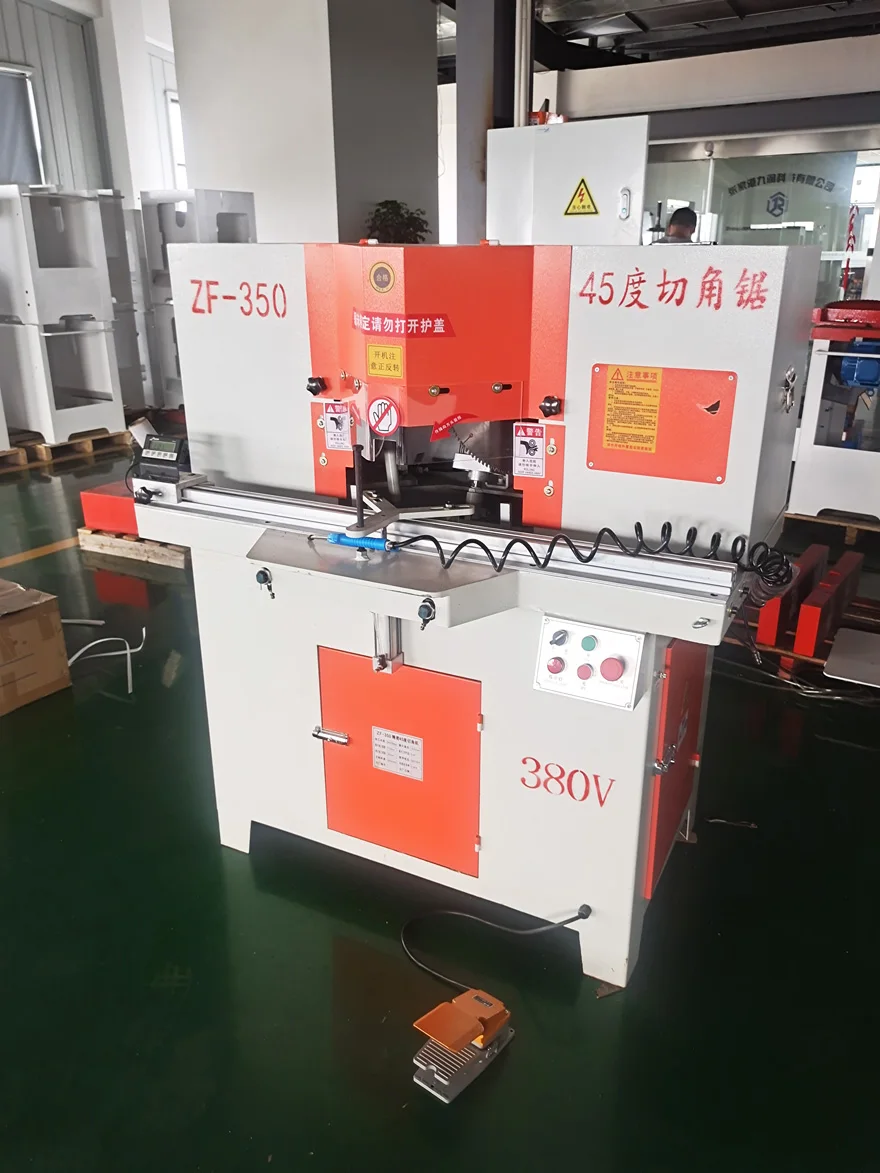 Wood and aluminum cut off saw double head mitre saw double head cnc aluminum windows cutting saw machine