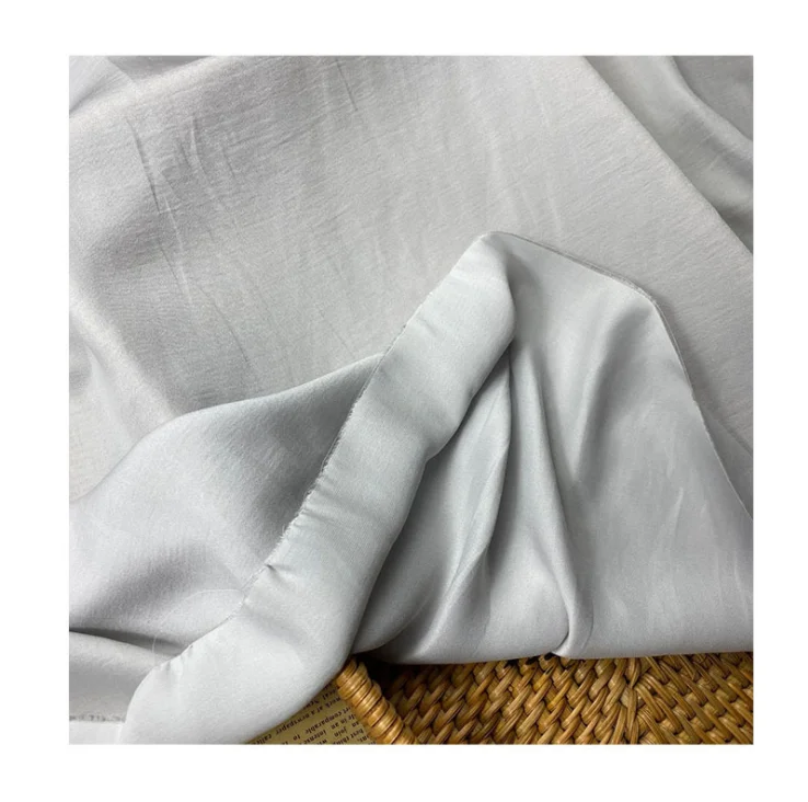 2021 hot sale Soft skin-friendly couture sea-Island chiffon fabric satin fabric